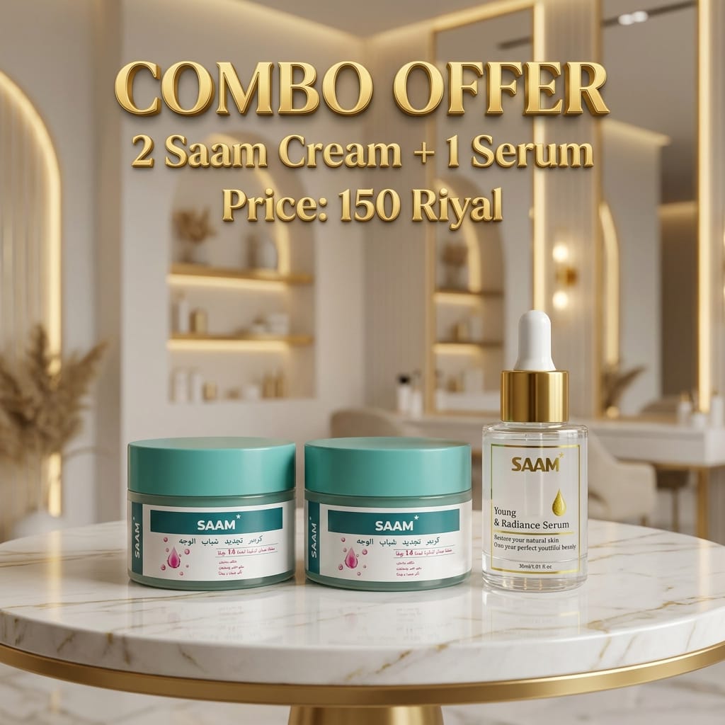 SAAM FACE RENEWAL AND SAAM SERUM