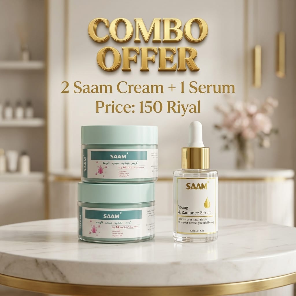 SAAM FACE RENEWAL AND SAAM SERUM